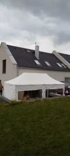 Stan 6x3m na rodinnou oslavuKyšice